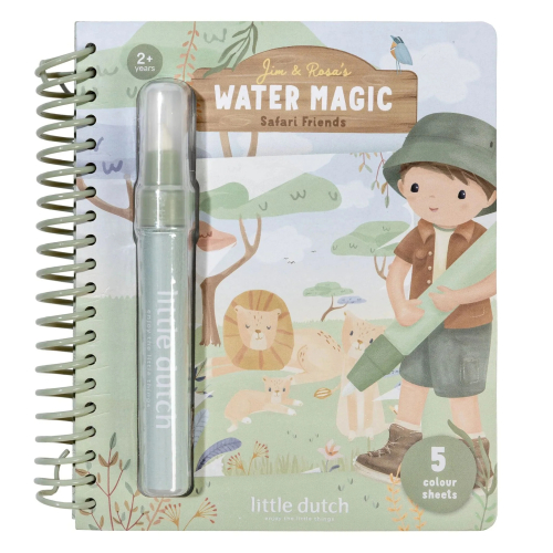 Libro magico ad acqua Jim – Safari Friends