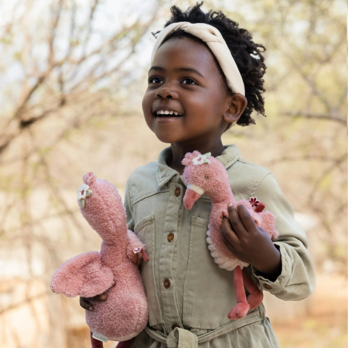 Peluche Fenicottero 17 cm – Safari Friends