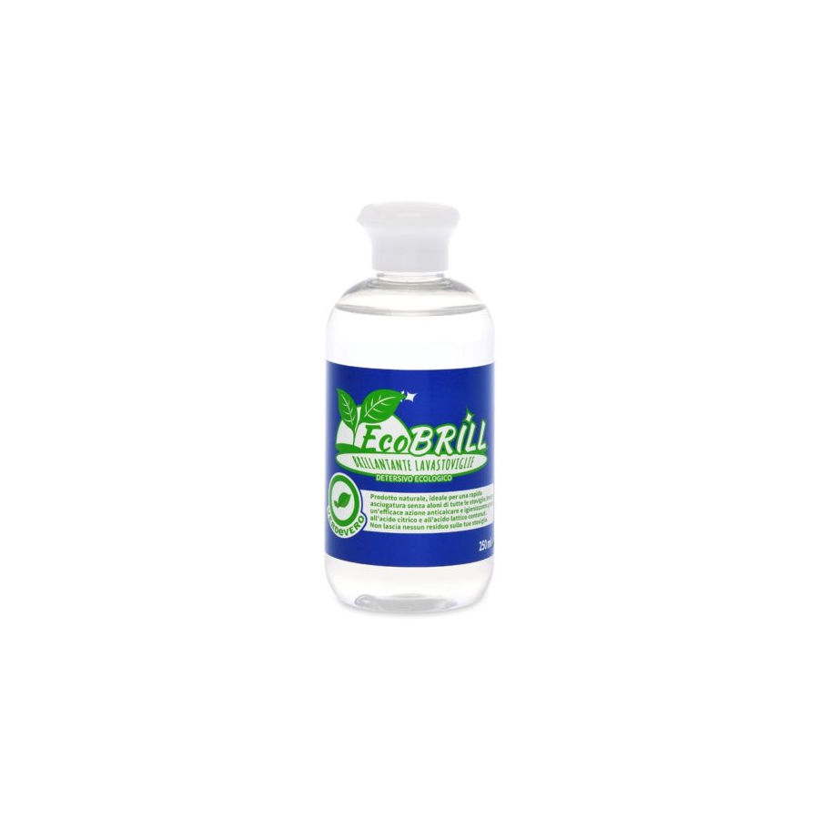 ECOBRILL - Detergente ecologico brillantante per lavastoviglie da 250ml