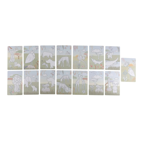 Tavoletta da disegno – Verde Safari Friends