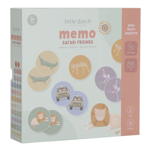Gioco memory – Safari Friends