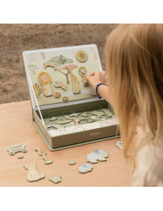 Lavagna magnetica gioco – Safari Friends