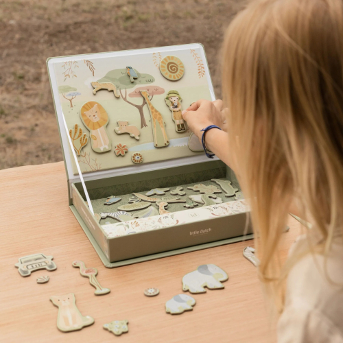 Lavagna magnetica gioco – Safari Friends