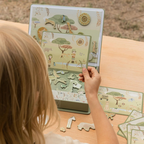 Lavagna magnetica gioco – Safari Friends