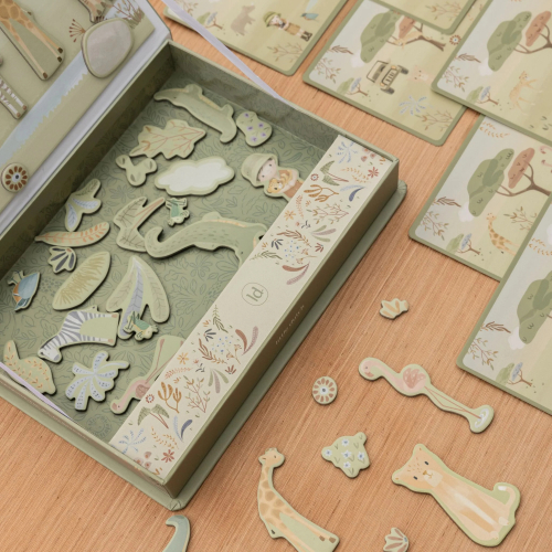 Lavagna magnetica gioco – Safari Friends