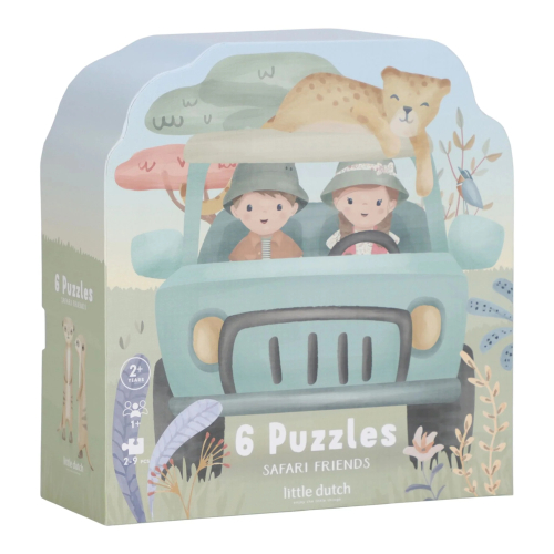 Set 6 puzzle – Safari Friends