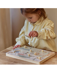 Puzzle sonoro in legno – Safari Friends 2