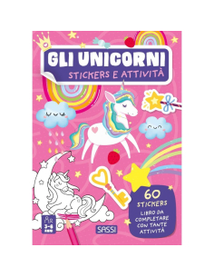 Stickers e attività. Gli unicorni