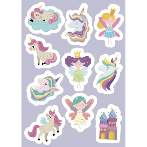 Stickers e attività. Gli unicorni