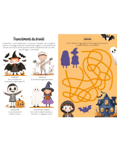 Sticker e attività. Halloween 2