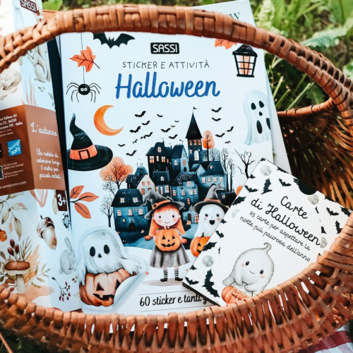Sticker e attività. Halloween