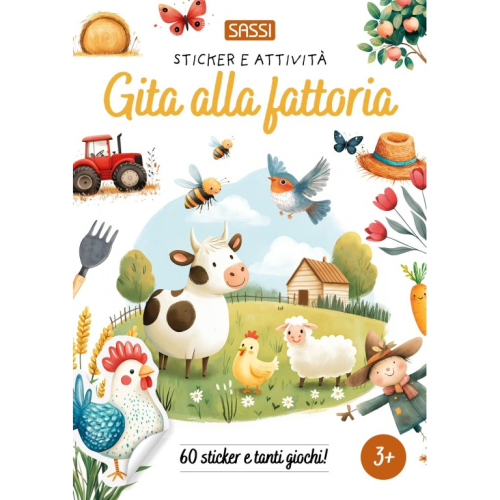 Sticker e attività. Gita alla fattoria