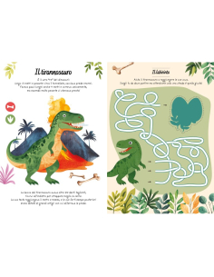 Sticker e attività. Dinosauri 2