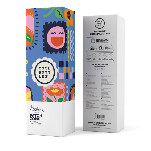 Borraccia termica Cool Bottle 500 ml – Patch Zone