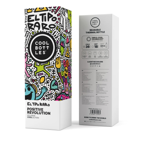 Borraccia termica Cool Bottle 500 ml – Positive Revolution