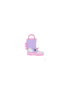 Rain Boot - Stivaletto pioggia Unicorno Cuori