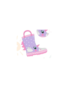 Rain Boot - Stivaletto pioggia Unicorno Cuori 2