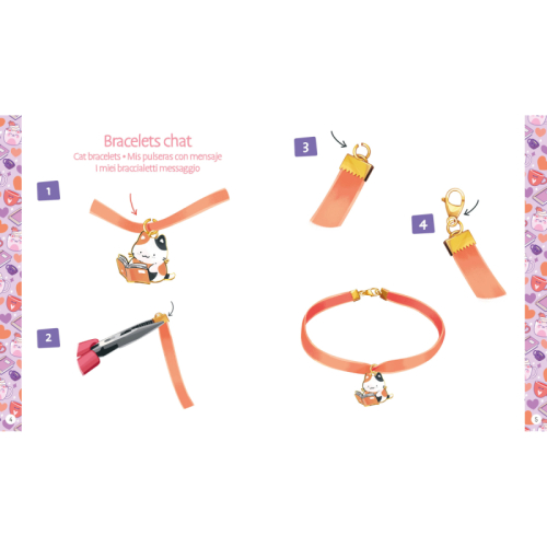 Kit braccialetti Gattini | 6 bijoux da creare