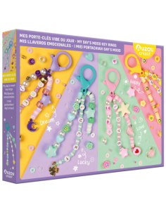 Kit portachiavi emozioni | Crea 4 accessori