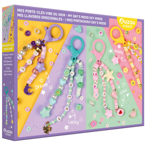 Kit portachiavi emozioni | Crea 4 accessori
