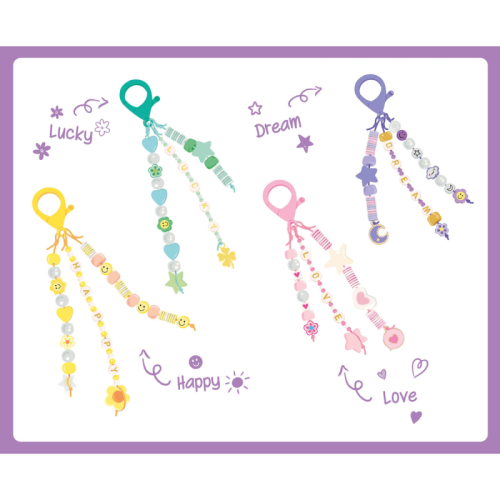 Kit portachiavi emozioni | Crea 4 accessori