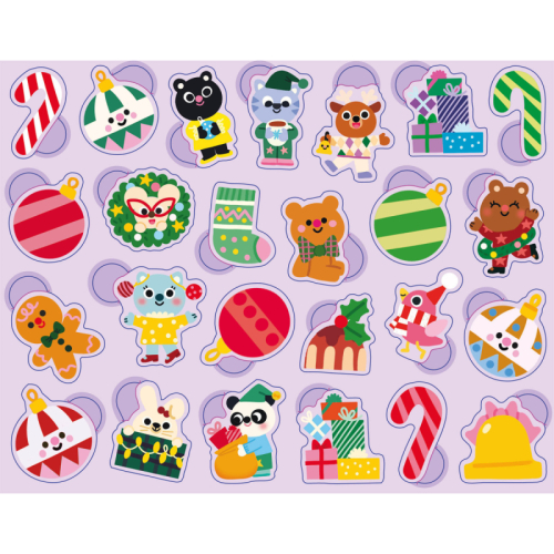 Baby adesivi Natale in latta | 300 pezzi