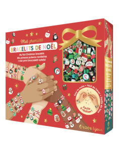 Braccialetti di Natale | Kit creativo con perline