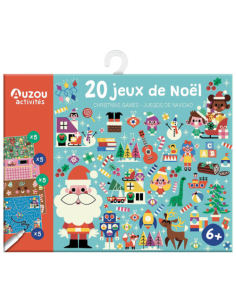20 giochi tascabili di Natale | Kit riutilizzabile