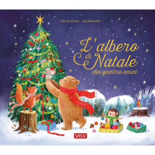 L'albero di Natale dei quattro amici