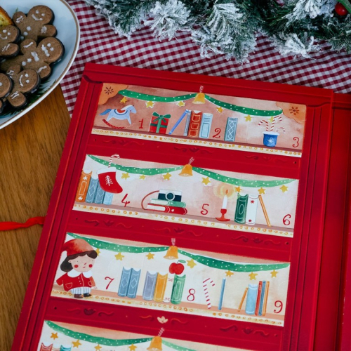 Calendario dell'Avvento. La libreria dell'elfo