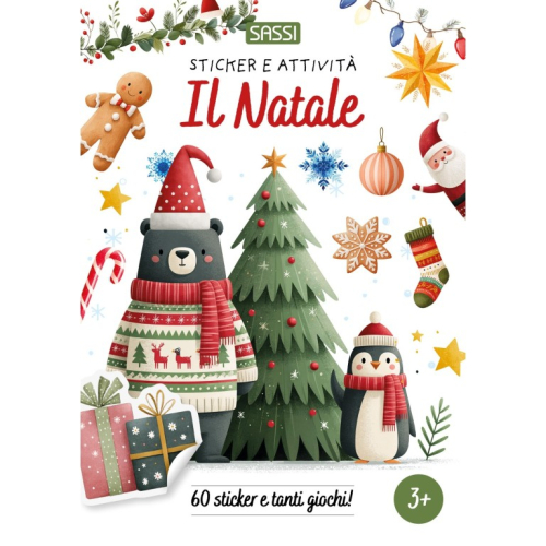 Sticker e attività. Il Natale