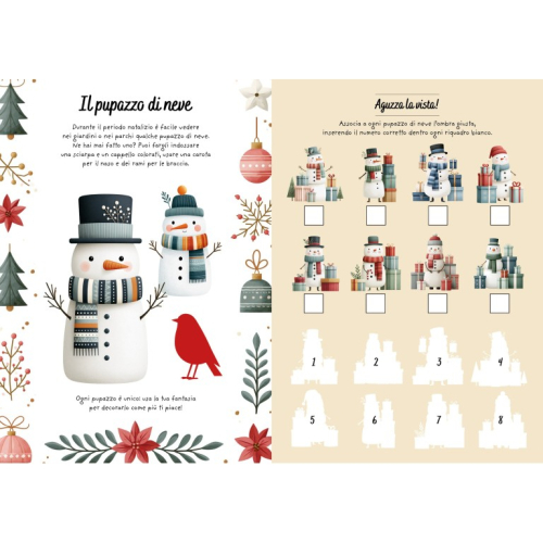 Sticker e attività. Il Natale