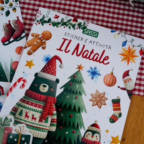 Sticker e attività. Il Natale