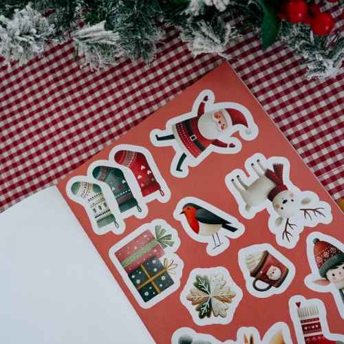 Sticker e attività. Il Natale