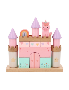 Castello impilabile in legno Magic World