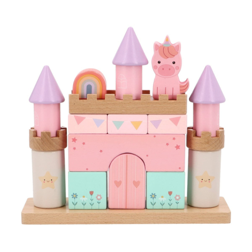 Castello impilabile in legno Magic World
