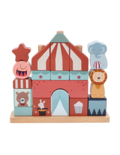 Impilabile in legno Circus personalizzabile