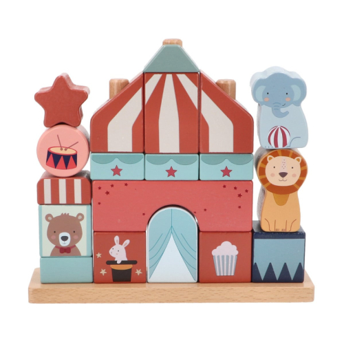 Impilabile in legno Circus personalizzabile