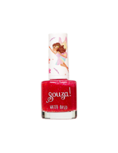 Smalto per bambini trasparente Glitter rosa | Le Meraviglie di Alice