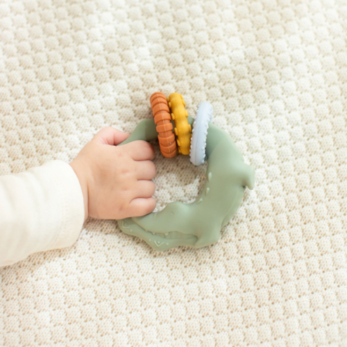 Massaggiagengive in silicone Coccodrillo – Safari Friends
