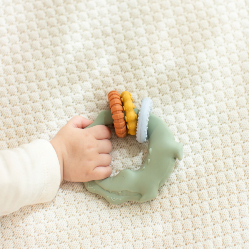 Massaggiagengive in silicone Coccodrillo – Safari Friends
