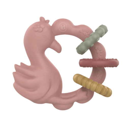 Massaggiagengive in silicone Fenicottero – Safari Friends