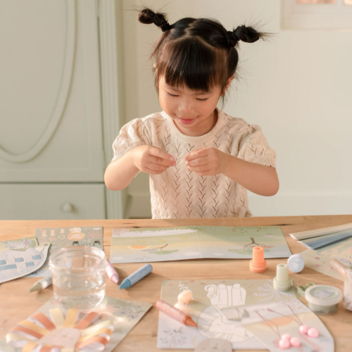 Scatola creativa con cassetti – Safari Friends