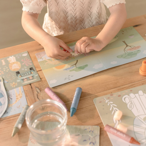 Scatola creativa con cassetti – Safari Friends