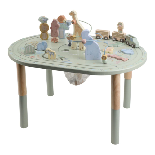 Tavolo attività XL in legno – Safari Friends