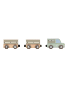 Pista del treno in legno – Safari Friends 2