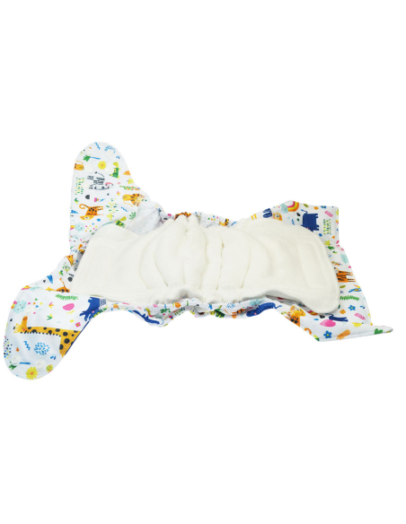 Pannolino lavabile 2in1 ECO shell - Animal Spirits  (Velcro) -  5-16kg Pannolino lavabile 2in1 ECO shell - Animal Spirits  (Velcro) -  5-16kg