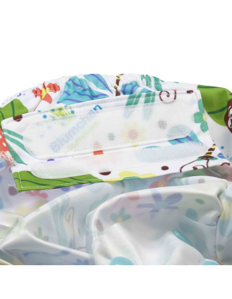 Pannolino lavabile 2in1 ECO shell - Fox (Velcro) - 5-16kg + inserto bamboo slimfit