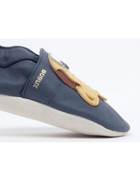 Soft Sole NAVY LEOPARD Soft Sole NAVY LEOPARD