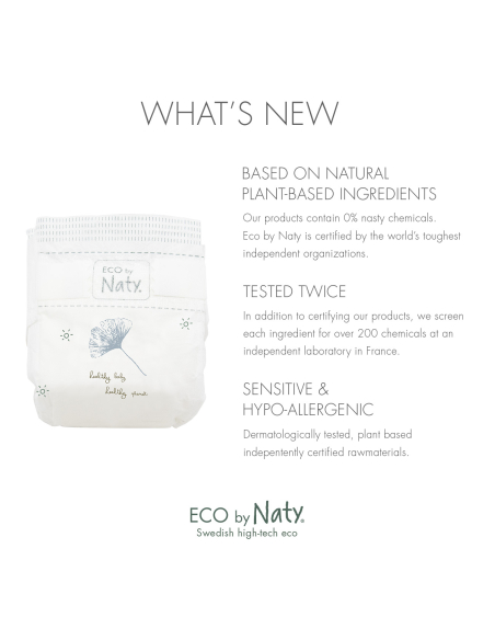 PANNOLINI Biodegradabili - TAGLIA 2 (3 - 6 kg)